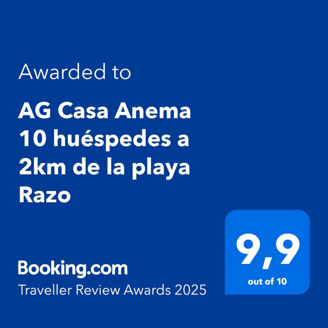 Ag Casa Anema 10 Huespedes A 2Km De La Playa Razo Villa A Coruna Ngoại thất bức ảnh